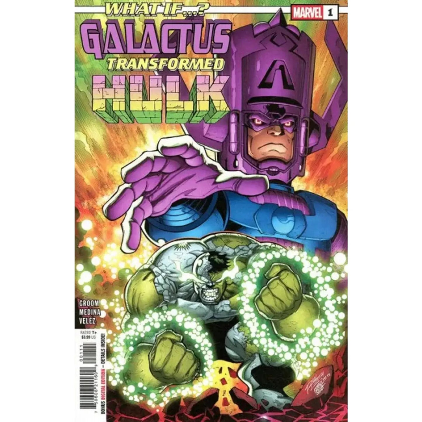 What If...? Galactus Transformed Hulk 1A Ron Lim Regular - MOD Shop LLC