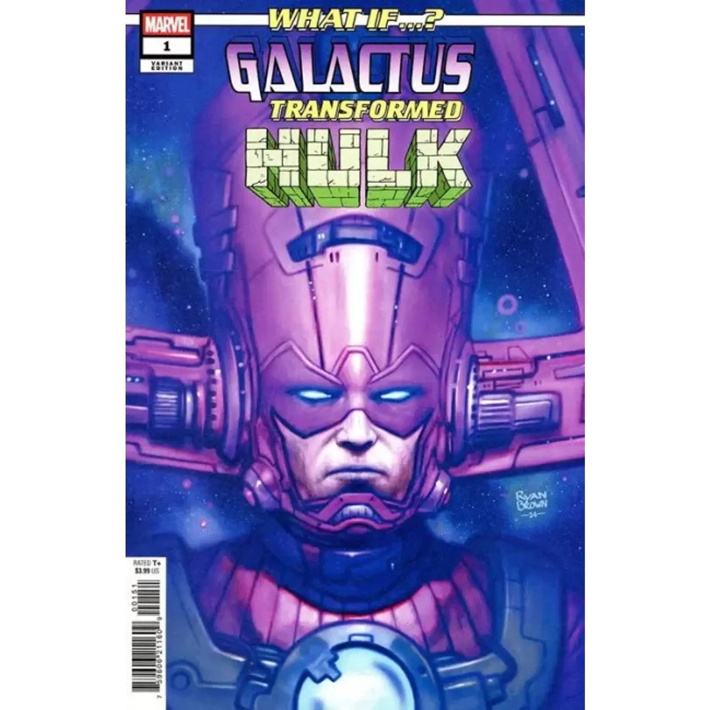 What If...? Galactus Transformed Hulk 1E Ryan Brown Variant - MOD Shop LLC