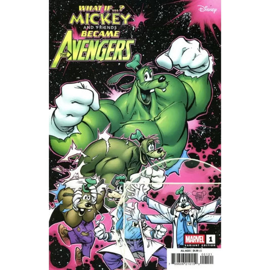 What If...? Mickey & Friends Became Avengers 1B Adam Kubert Variant - MOD Shop LLC