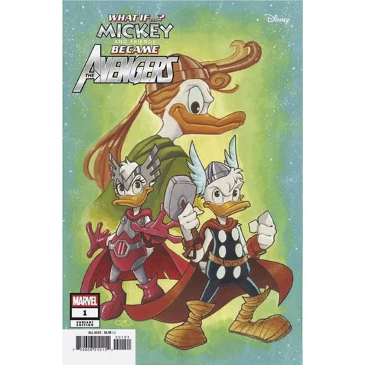 What If...? Mickey & Friends Became Avengers 1E Chrissie Zullo Variant - MOD Shop LLC