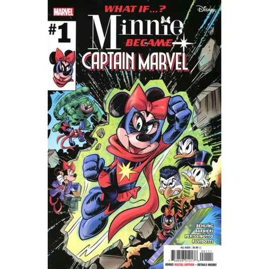 What If...? Minnie Became Captain Marvel 1A Giada Perissinotto Regular - MOD Shop LLC