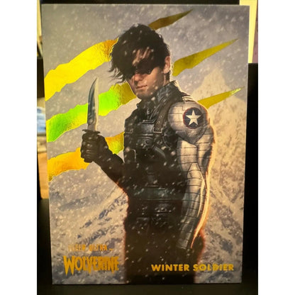 Winter Soldier #16 YELLOW FOIL Slash Parallel Fleer Ultra Wolverine 65/90 - MOD Shop LLC