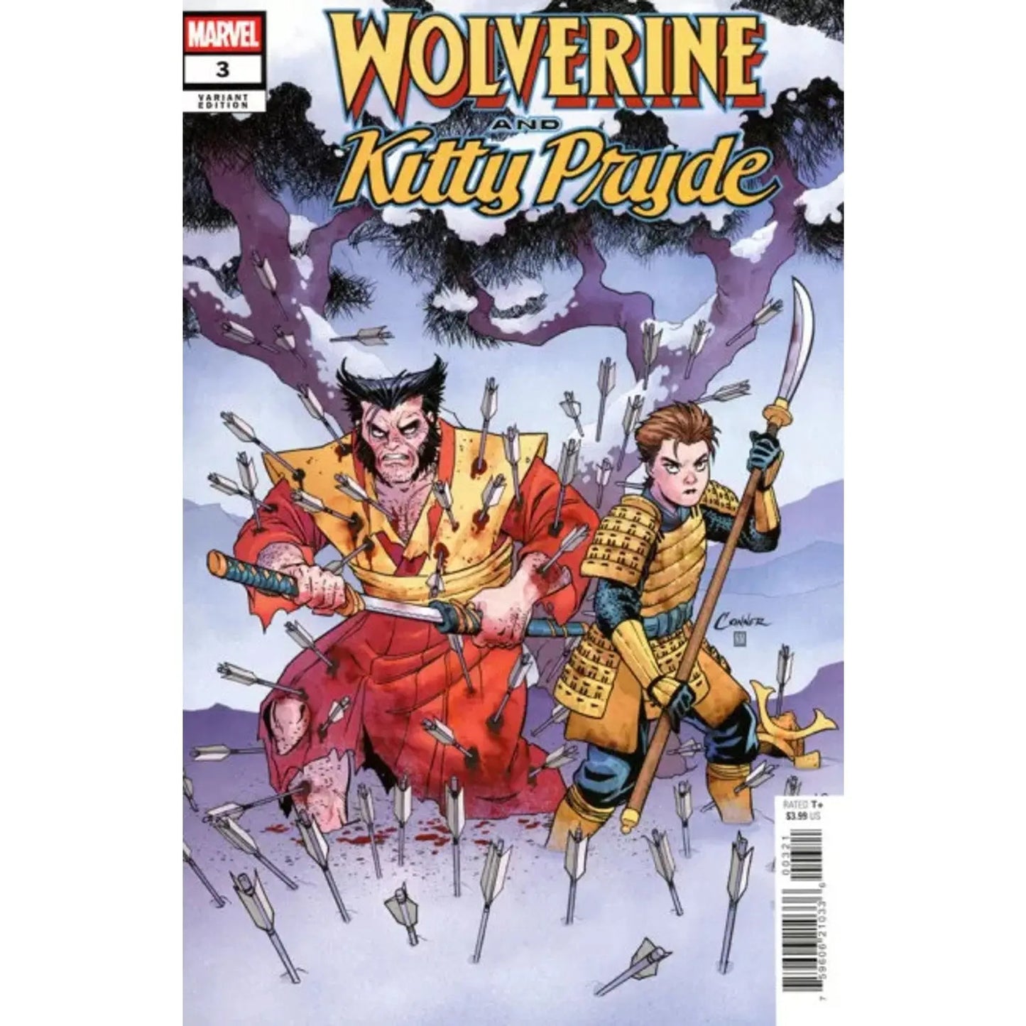 Wolverine and Kitty Pryde 3B Amanda Conner Variant - MOD Shop LLC