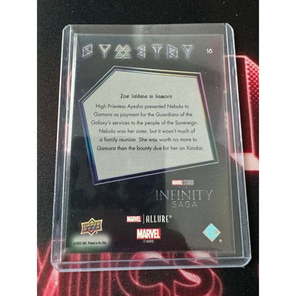 Zoe Saldana as Gamora Marvel Allure Black Symmetry - MOD Shop LLC